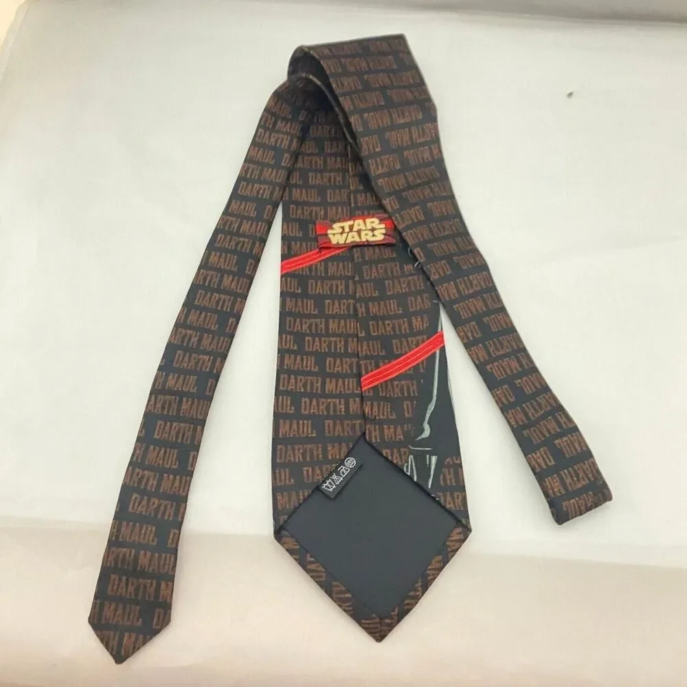 #5653 Star Wars Darth Maul Novelty Mens Necktie, Tie 58X4
